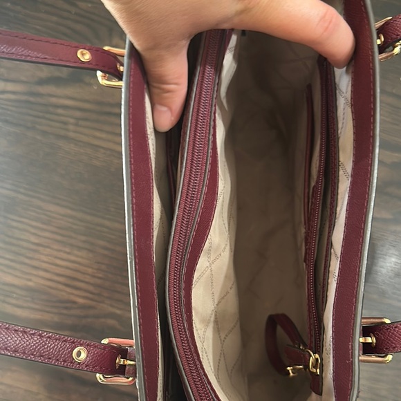 Michael Kors Red Voyager Tote